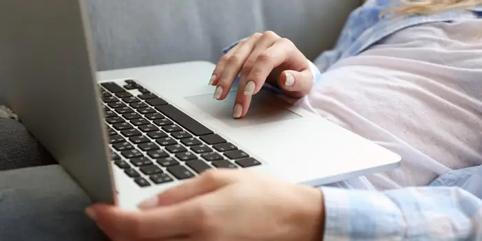 Hands with Keyboard